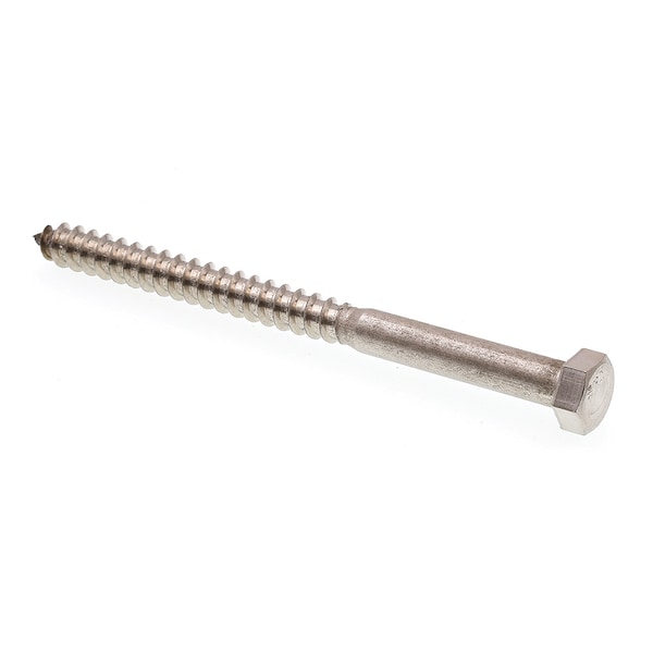 Prime-Line Hex Lag Screw 3/8in X 5in Grade 18-8 Stainless Steel 10PK 9056484 - main